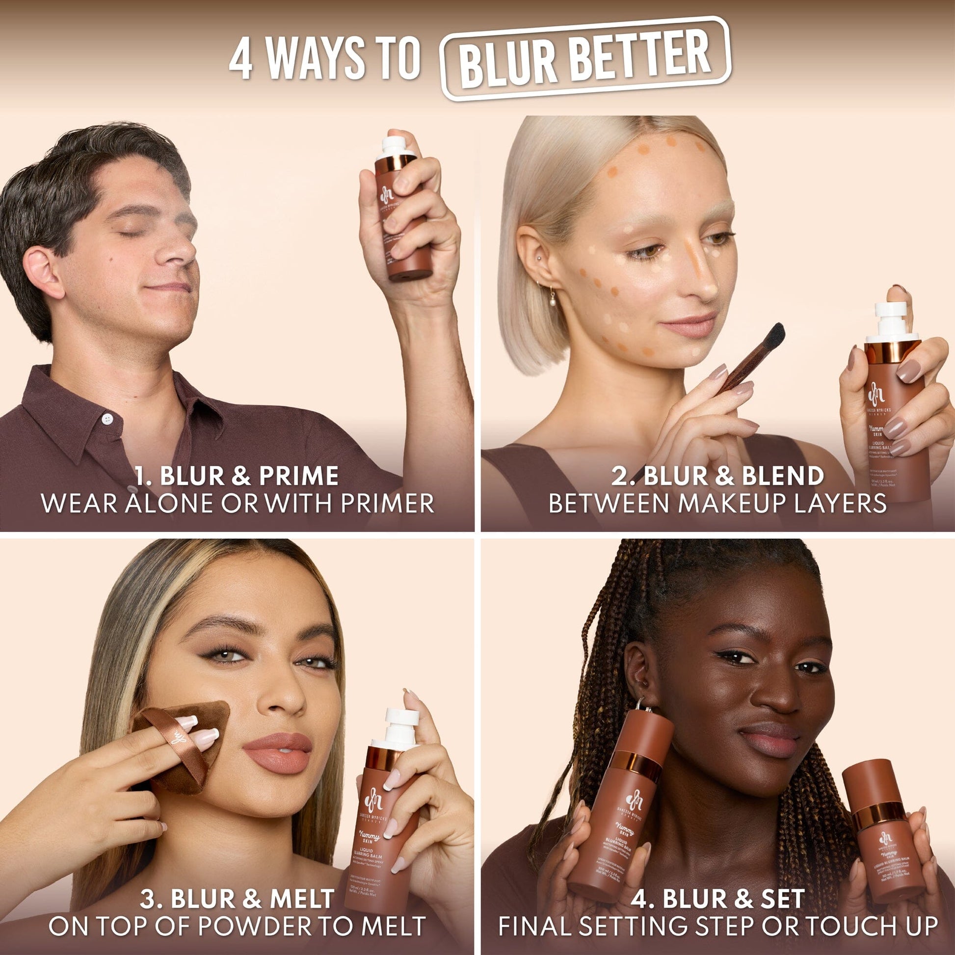 Yummy Skin Liquid Blurring Balm Setting Spray